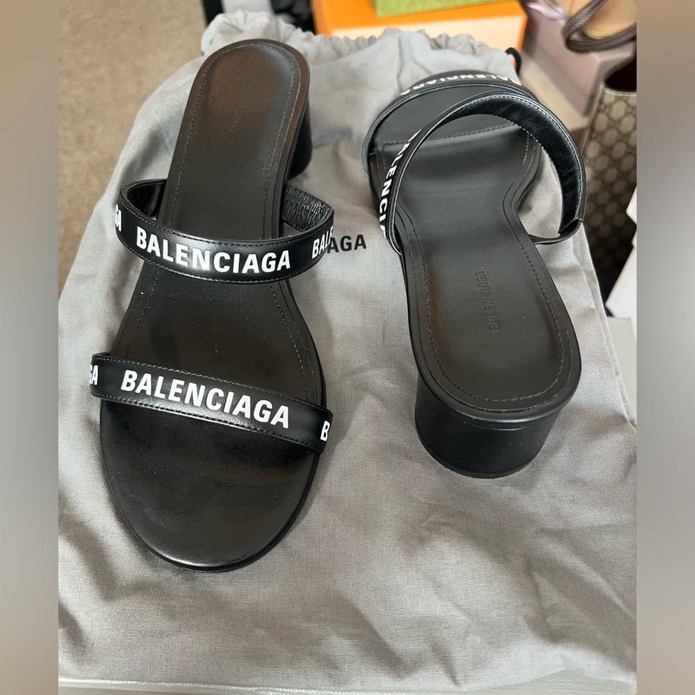 Balenciaga Round Sandal